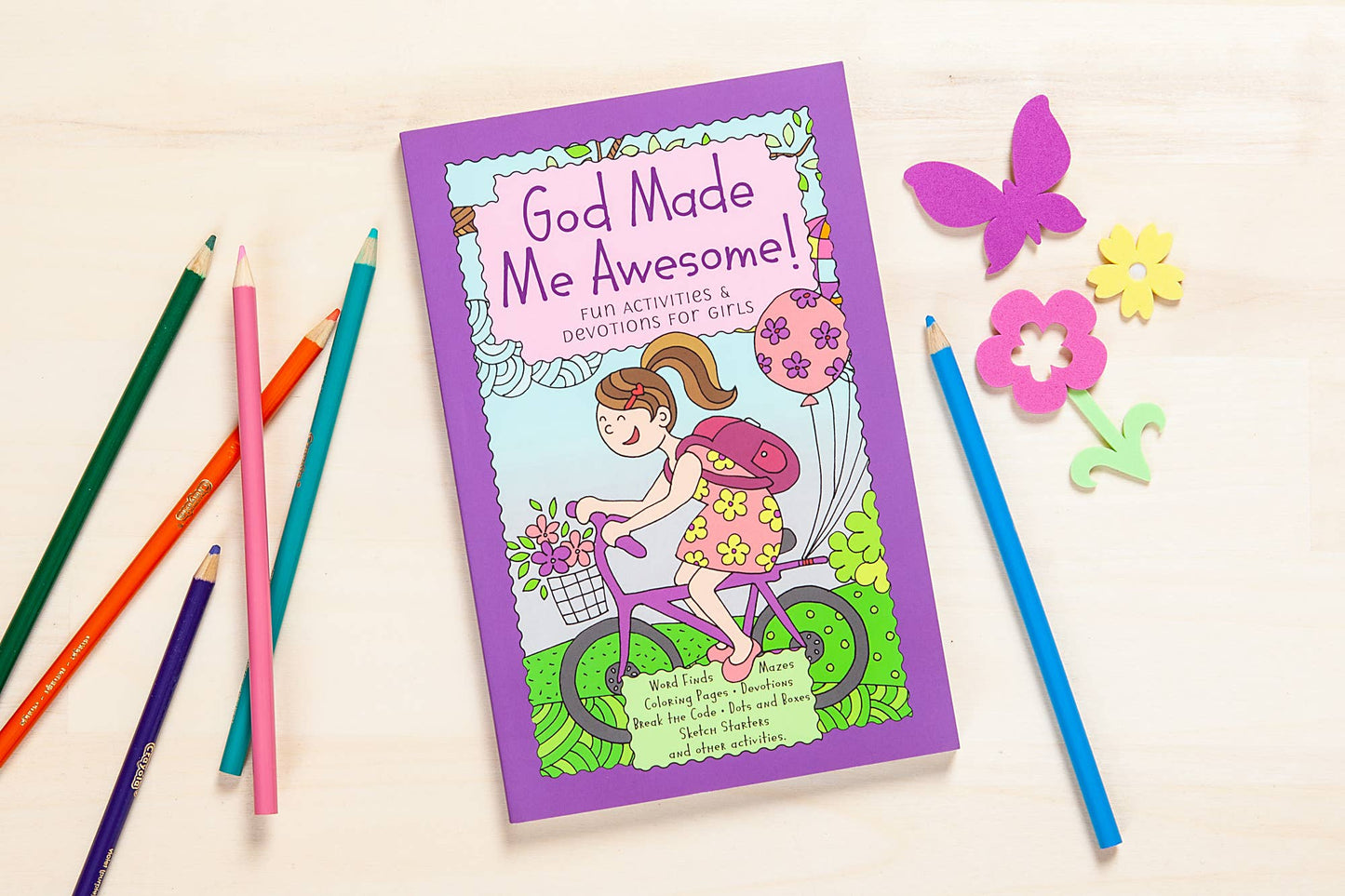 God Made Me Awesome Activity Book