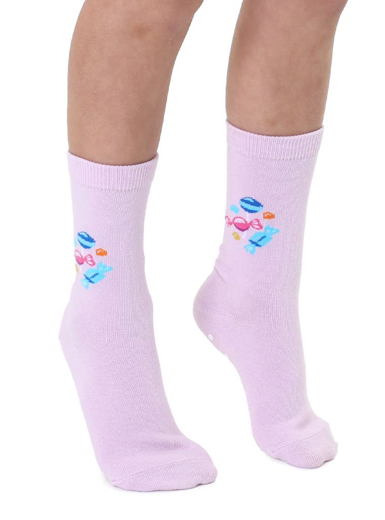 Assorted Candy - Light Pink Socks