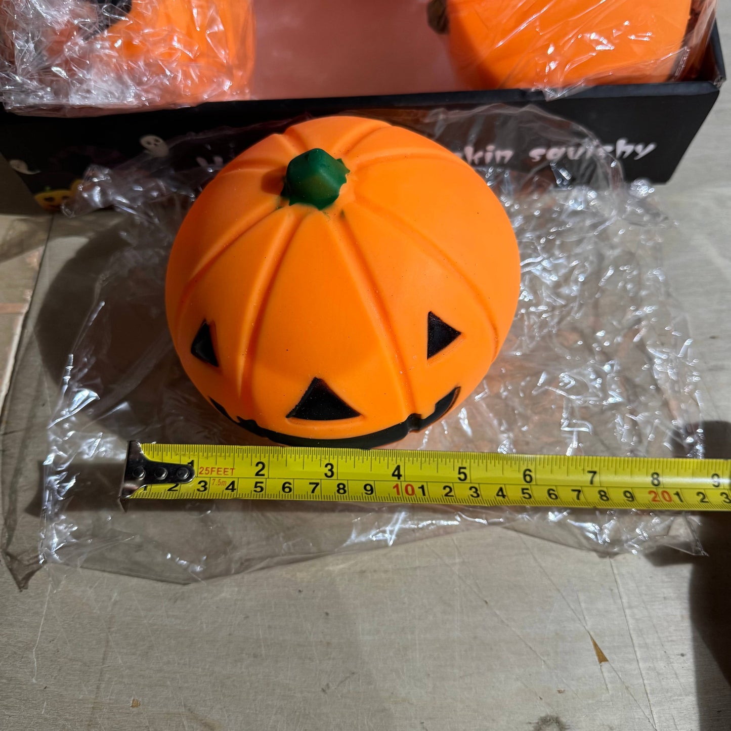 Halloween Jack-O-Lantern Squishy