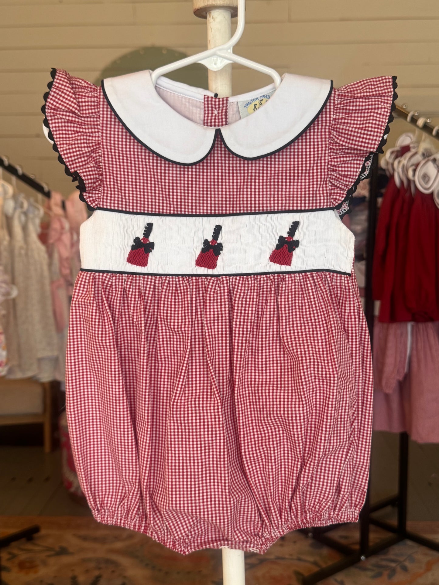Cowbell smocked bubble
