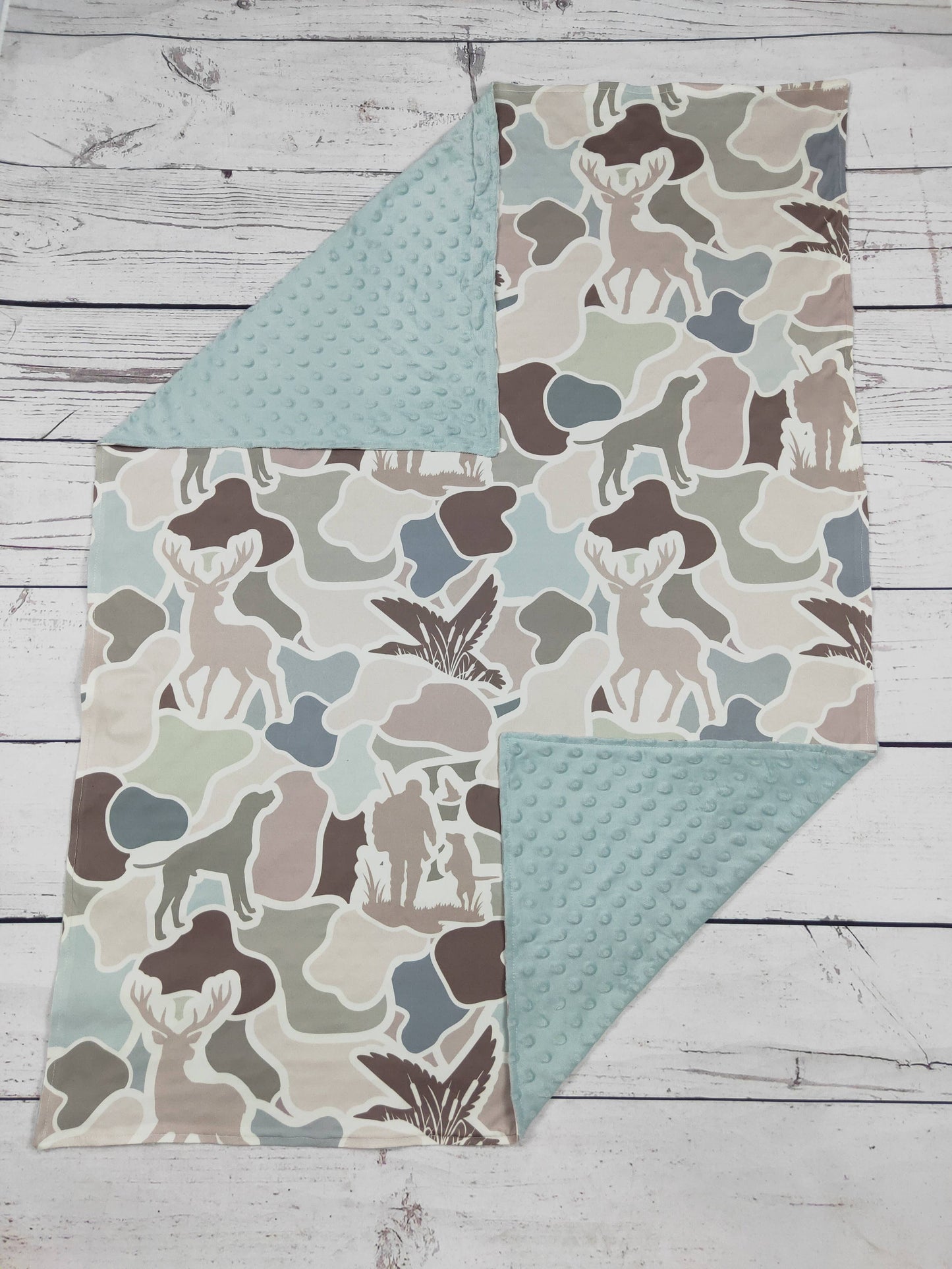 Camouflage Printed Hunting Blanket