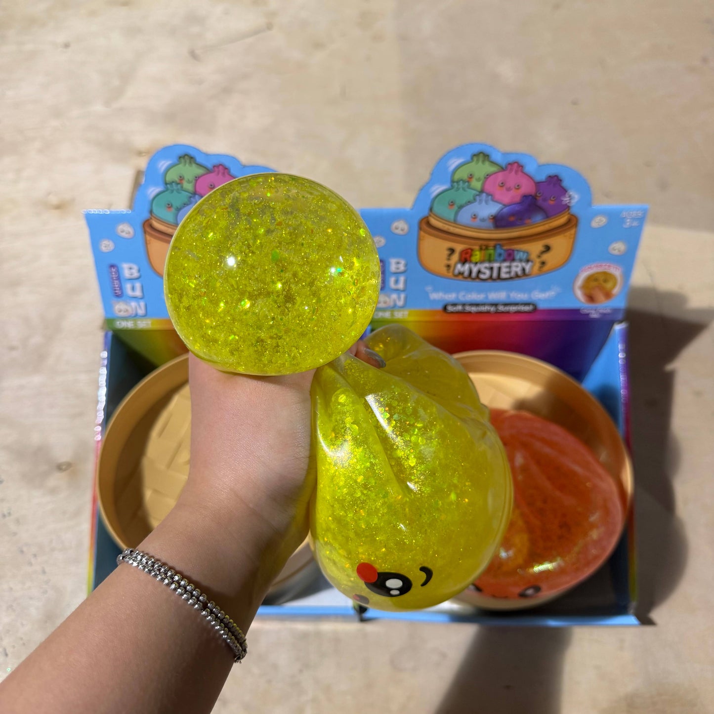 JUMBO Gel Glitter Mystery Dumpling