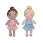 Ballerina Bamboo Crochet Rattle