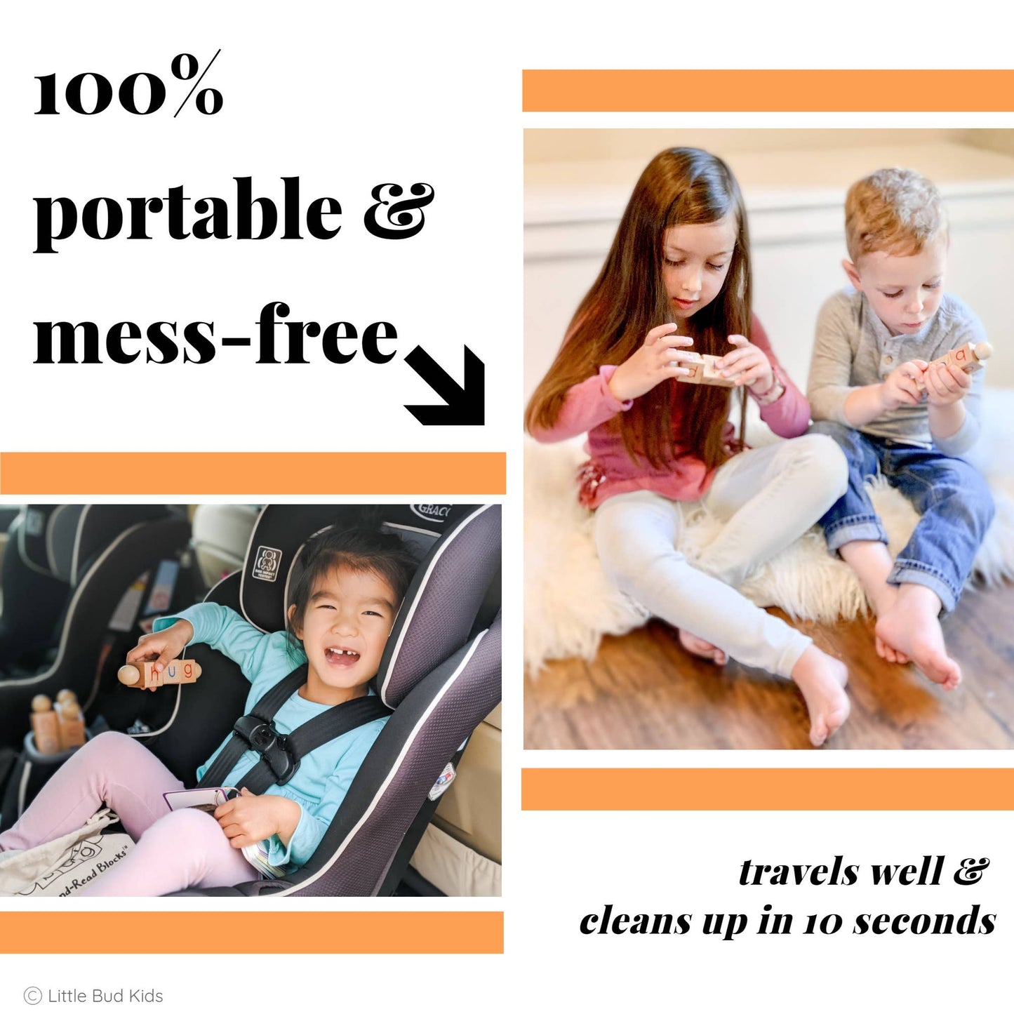 Spin-and-Read Montessori Phonics Blocks