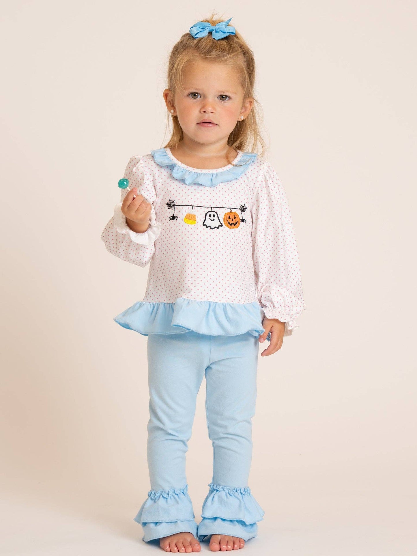 Boo Banner Buddies Ruffle Pant Set
