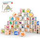 PicassoTiles - PicassoTiles 36pc 1" Magnetic Cubes Set