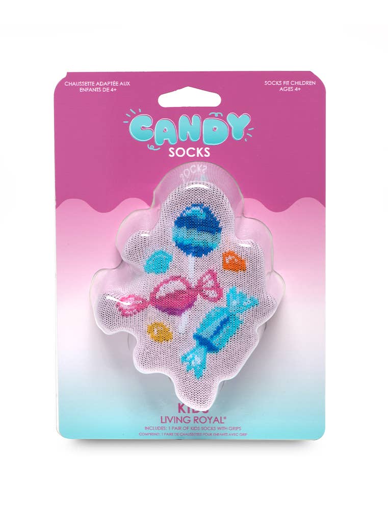 Assorted Candy - Light Pink Socks