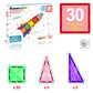 PicassoTiles - PicassoTiles 30pc Travel Size Magnetic Tile Building Set