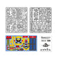 PicassoTiles - PicassoTiles 6-in-1 STEM Kids Solar Powered UFO Robot Kit