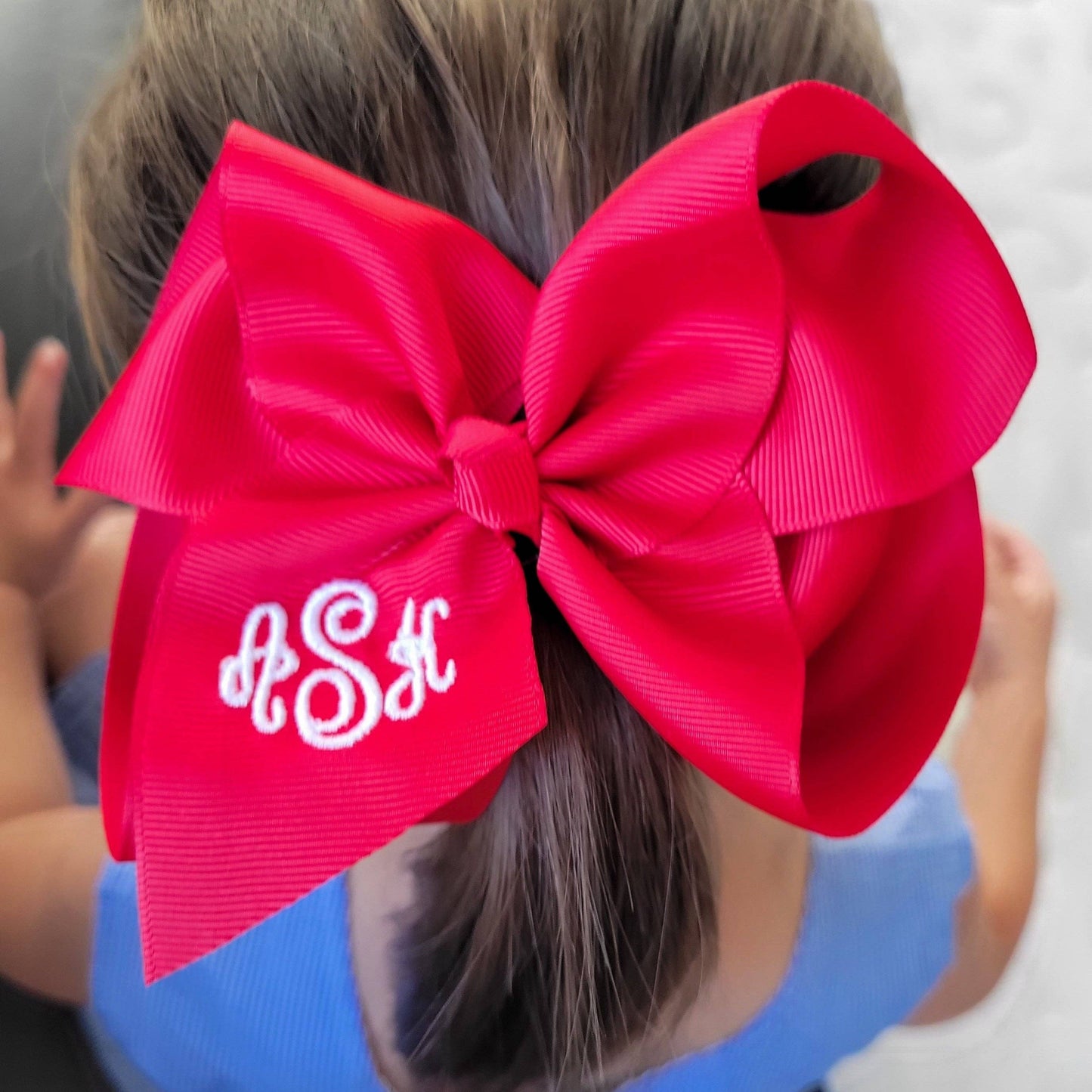 Red Bow - Headband