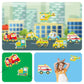 PicassoTiles - PicassoTiles 8pc Metro City Magnetic Action Figures