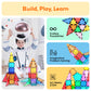PicassoTiles - PicassoTiles 32pc Rocket Magnetic Tile Building Set