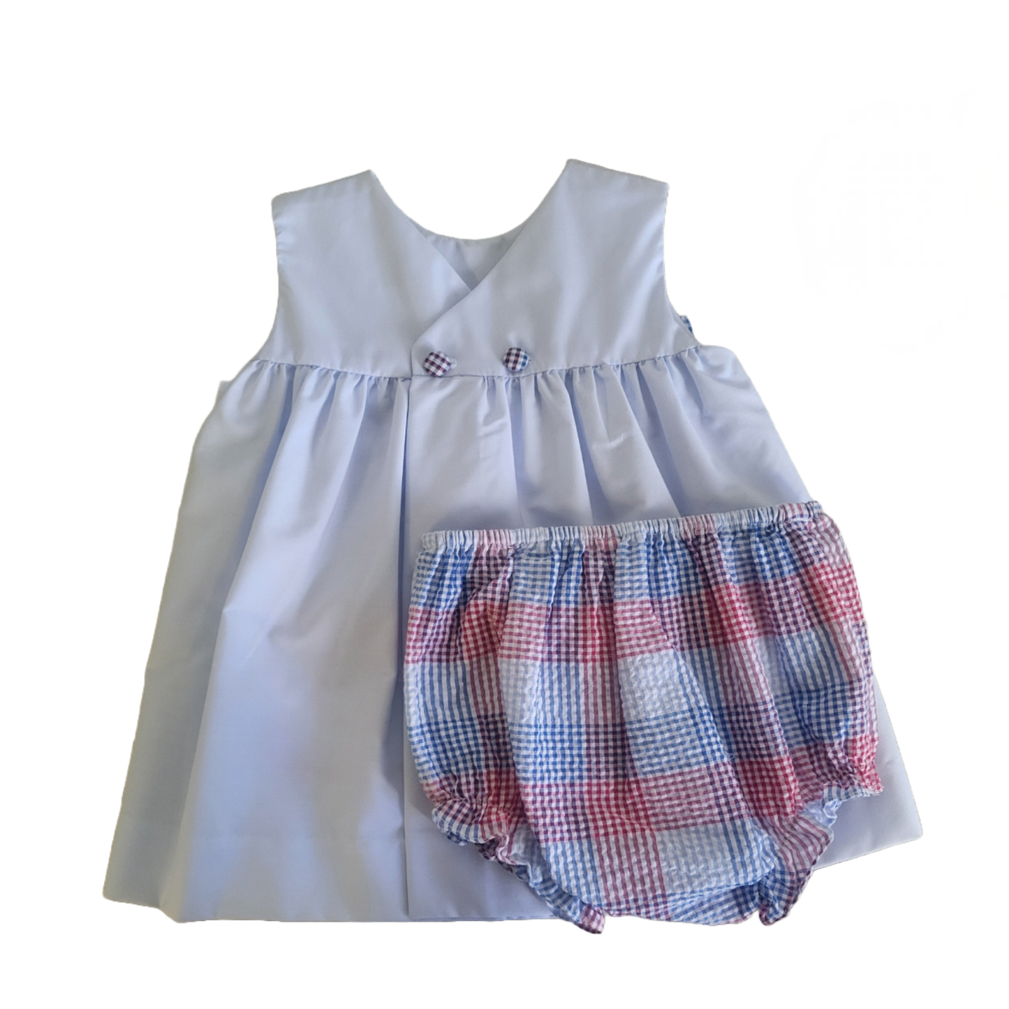 Petit Ami & Zubels - Sun Dress with Crab Applique and Bows