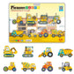PicassoTiles - PicassoTiles 8pc Construction Magnetic Action Figures