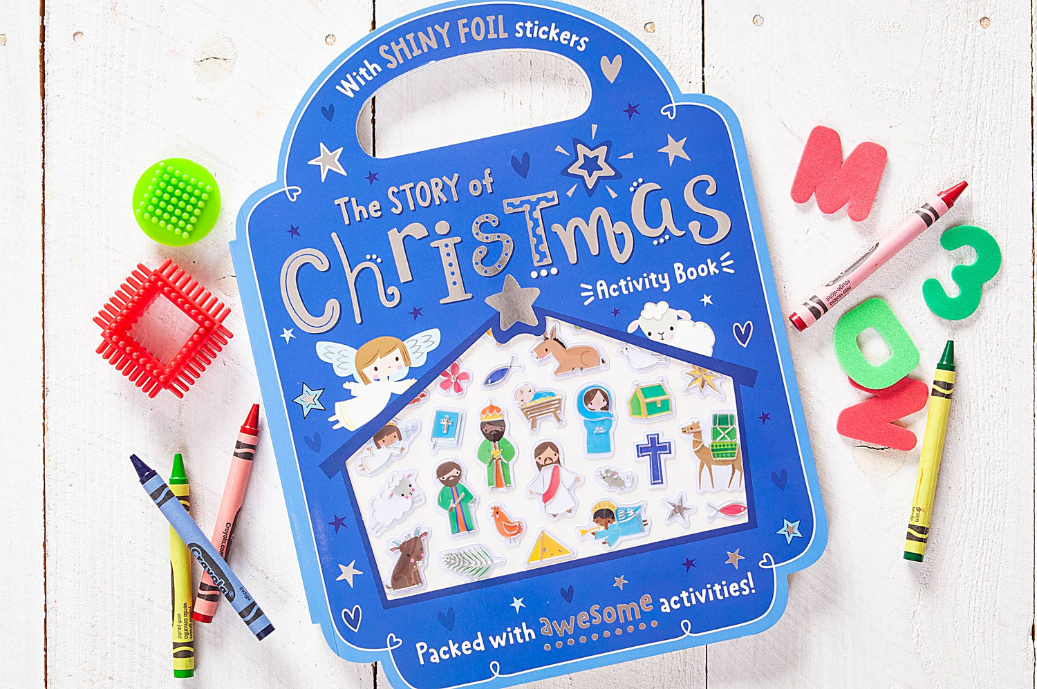 The Story of Christmas (Christmas Sticker Activity Book)