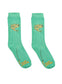 "Gone Fishing" - Green Socks