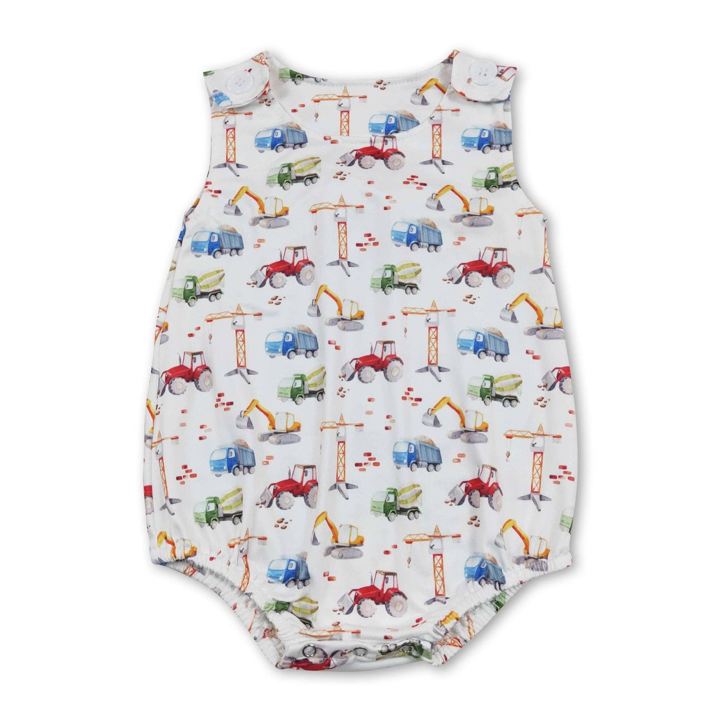 Construction Sleeveless Bubble
