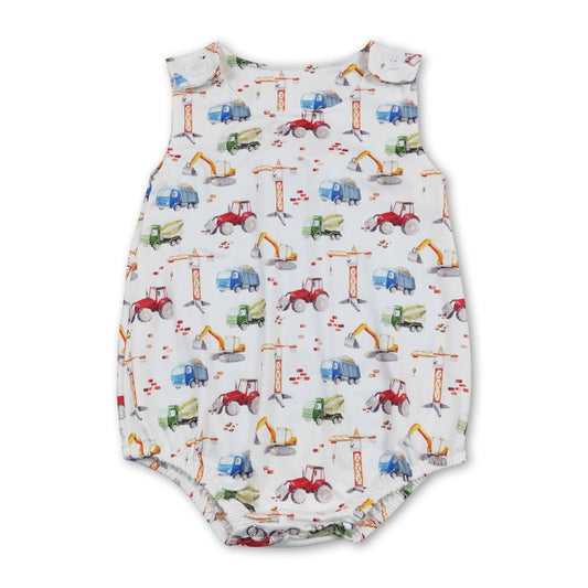 Construction Sleeveless Bubble