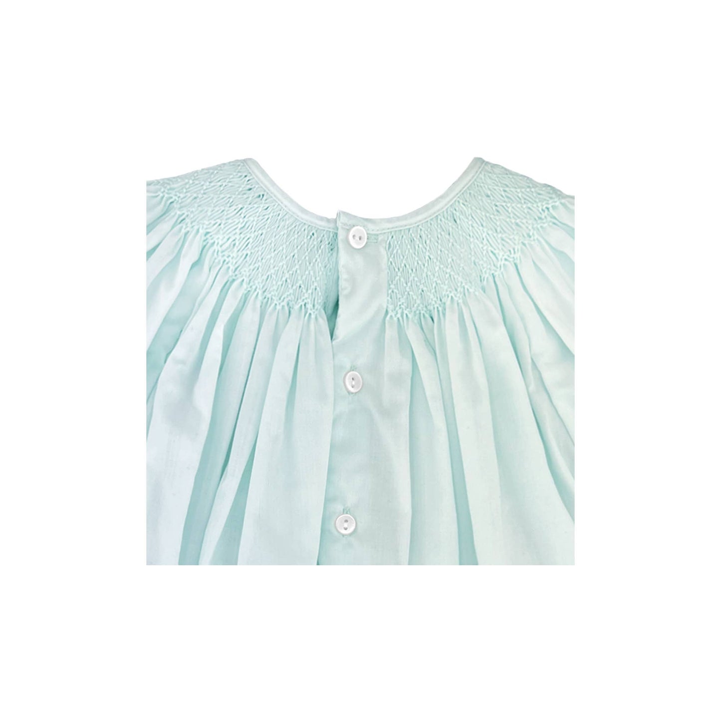 Petit Ami & Zubels - Smocked Daygown with Raglan Embroidery