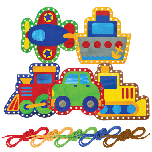 Lacing Cards- Boy & Girl Option