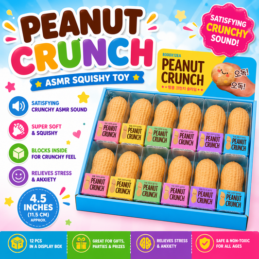 Peanut Crunch ASMR Squishy