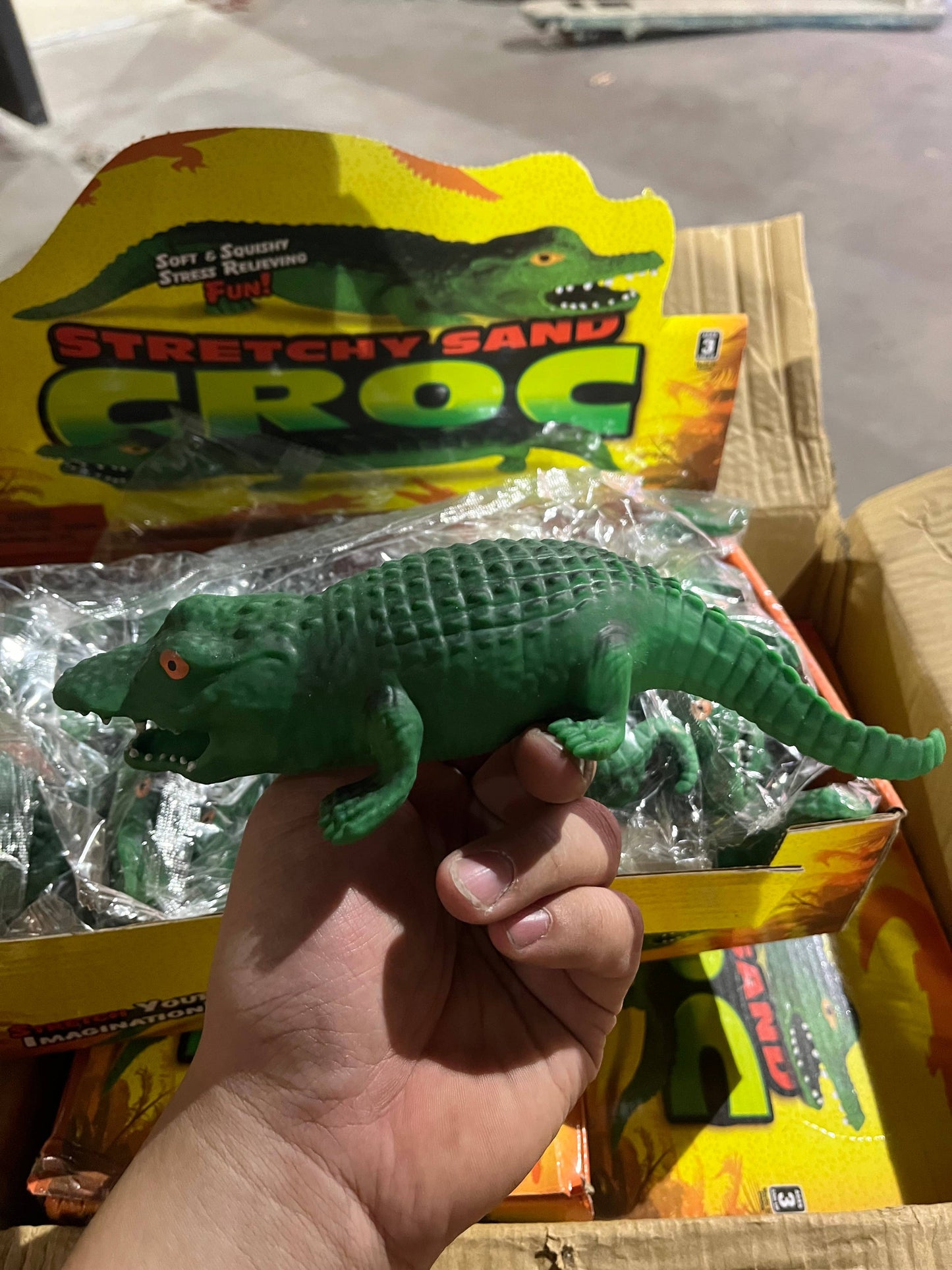 Squishy Realistic Crocodile Toy