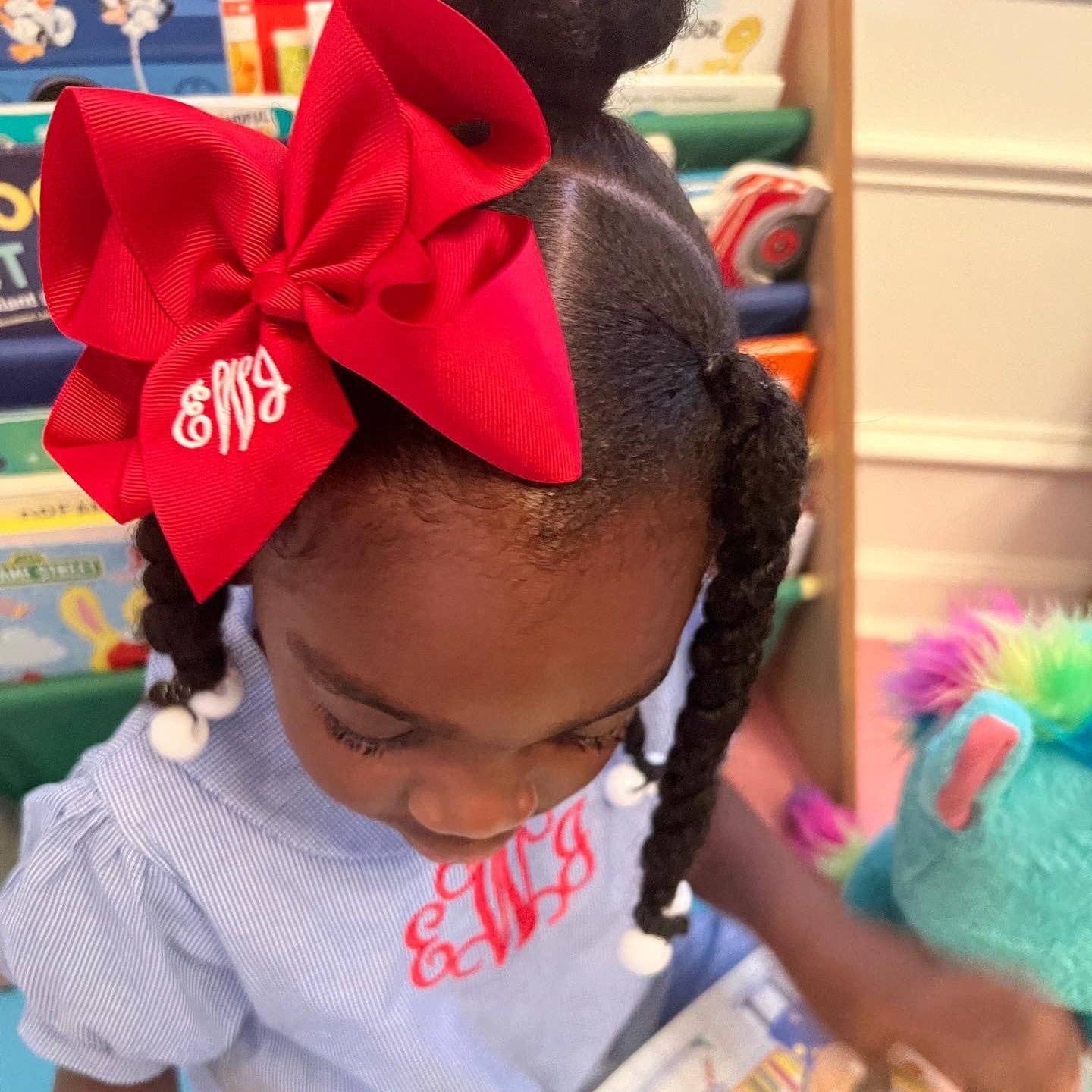 Red Bow - Headband
