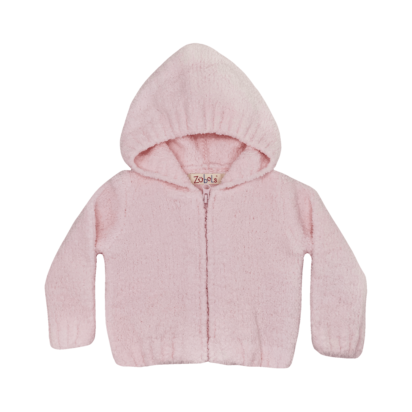 Chenille Hooded Zip Up Jacket