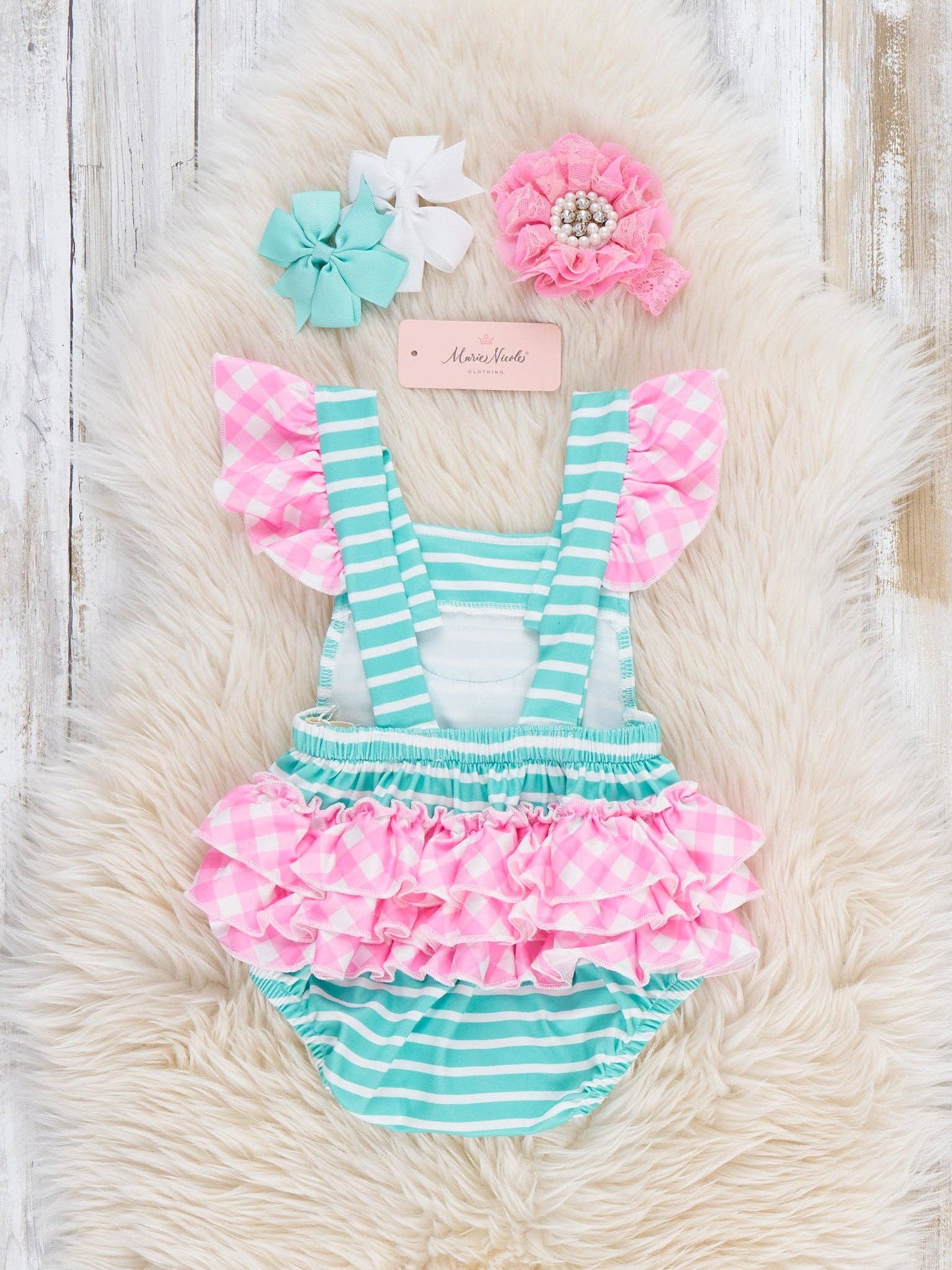 Watermelon Ruffle Bubble