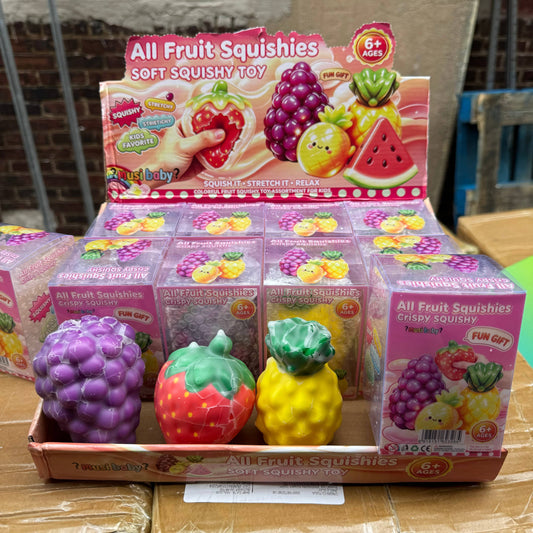 Crispy Crackling Assorted Fruit Squishy