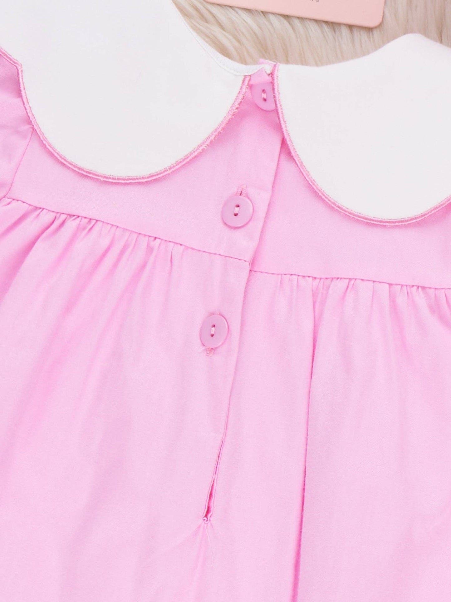 Blooming Bunny Embroidered Dress