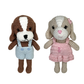 Dog Bamboo Crochet Rattle