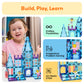 PicassoTiles - PicassoTiles 72pc Ice Castle Magnetic Tile Building Set