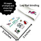 A Brighter Year - 50 Pages Birds Bugs and Botany Mini Coloring Book for Adults