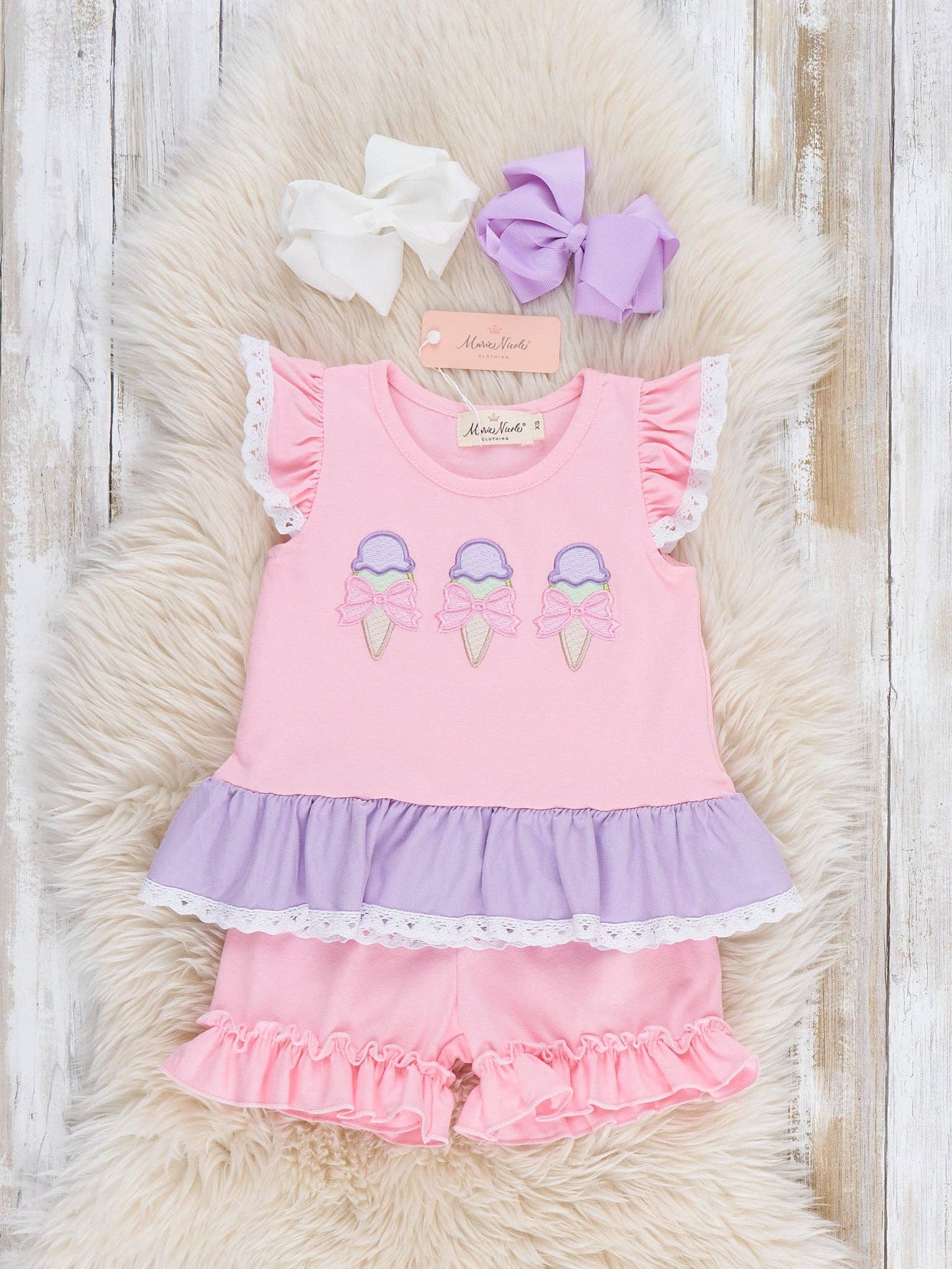 Sweet Scoops Short Set (Girl)