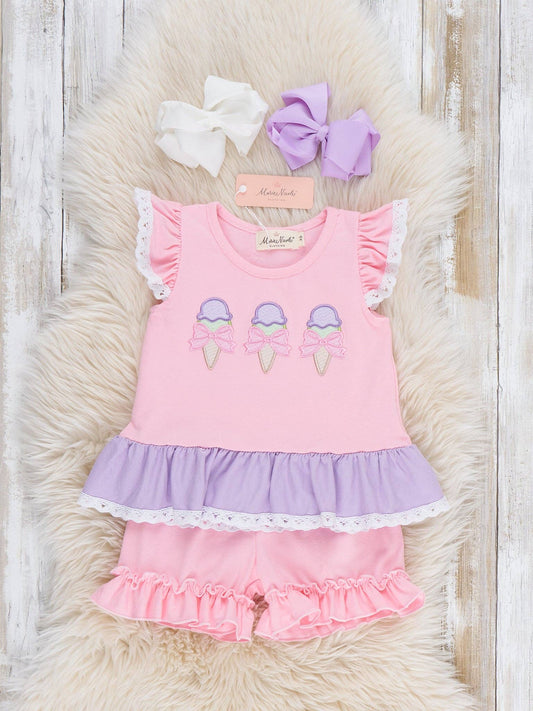 Sweet Scoops Short Set (Girl)