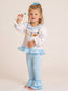 Boo Banner Buddies Ruffle Pant Set