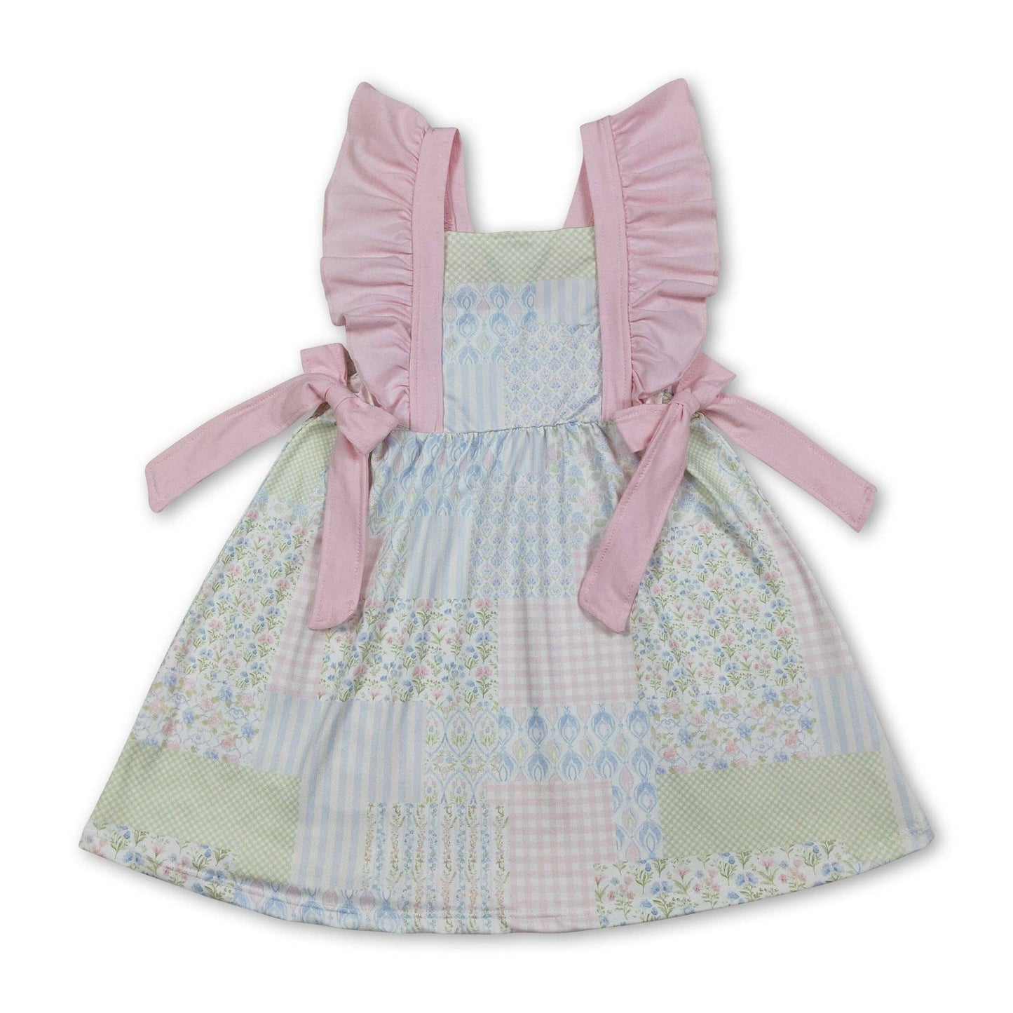 Springtime Patchwork Dress