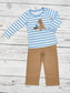 Duck/Dog Applique Pant Set