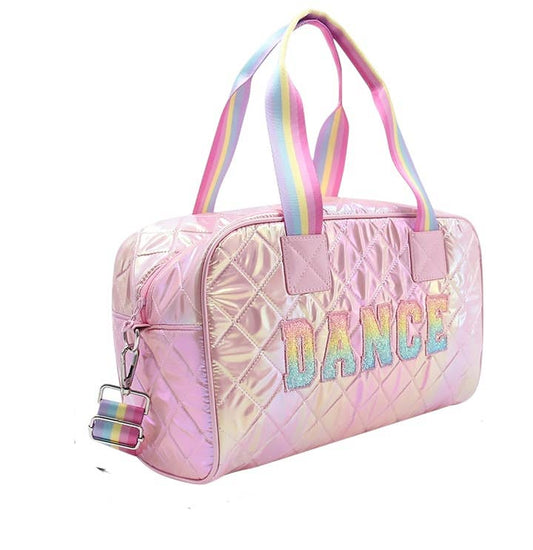 Dance - Chenille Patch Duffle