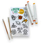 A Brighter Year - Color Your Own Space High Quality Sticker for Kids & Baby