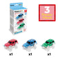 PicassoTiles - PicassoTiles 3 Pack Cars for Magnet Race Track Building Sets