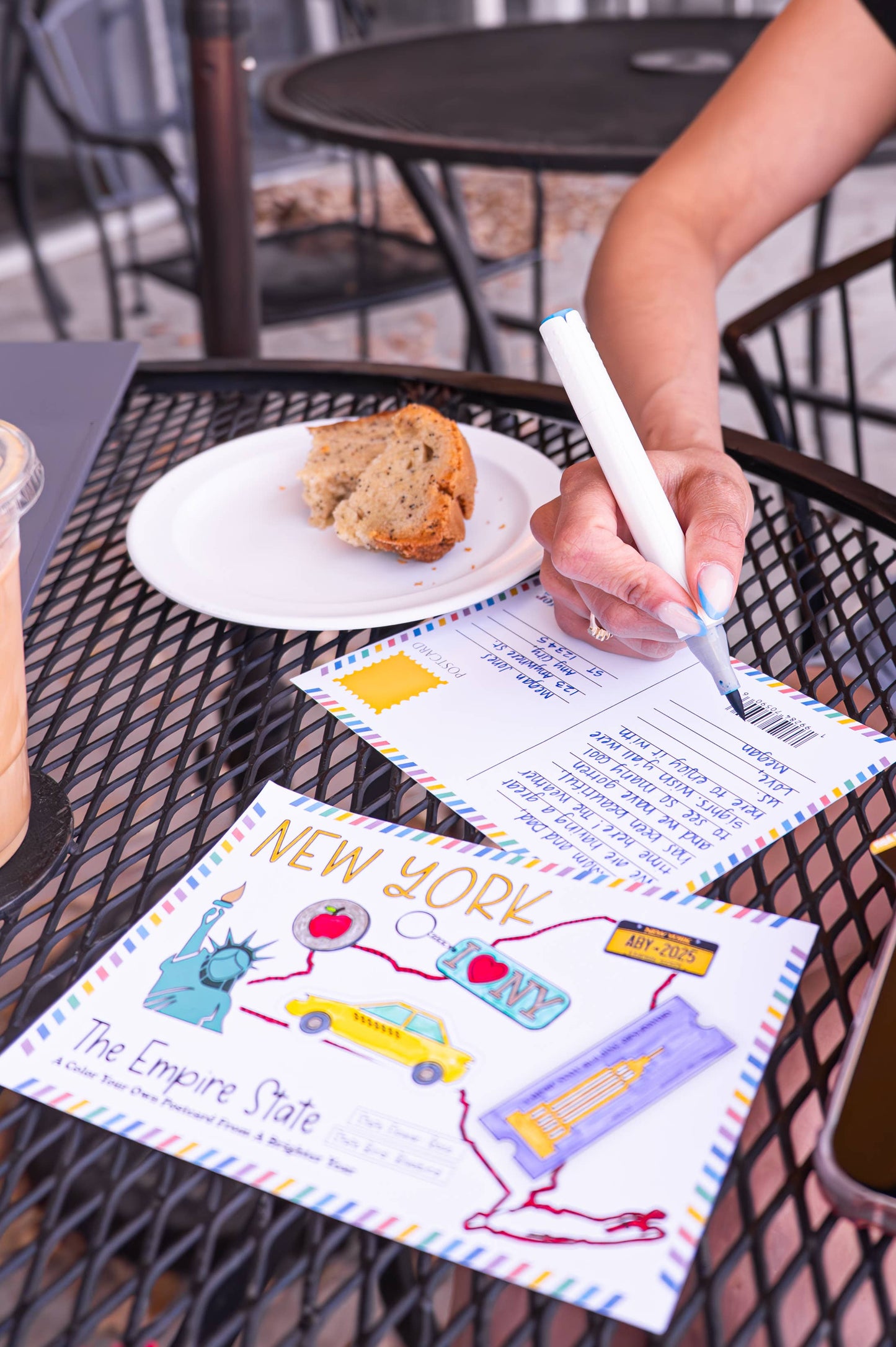 A Brighter Year - Color Your Own Mississippi State Postcard