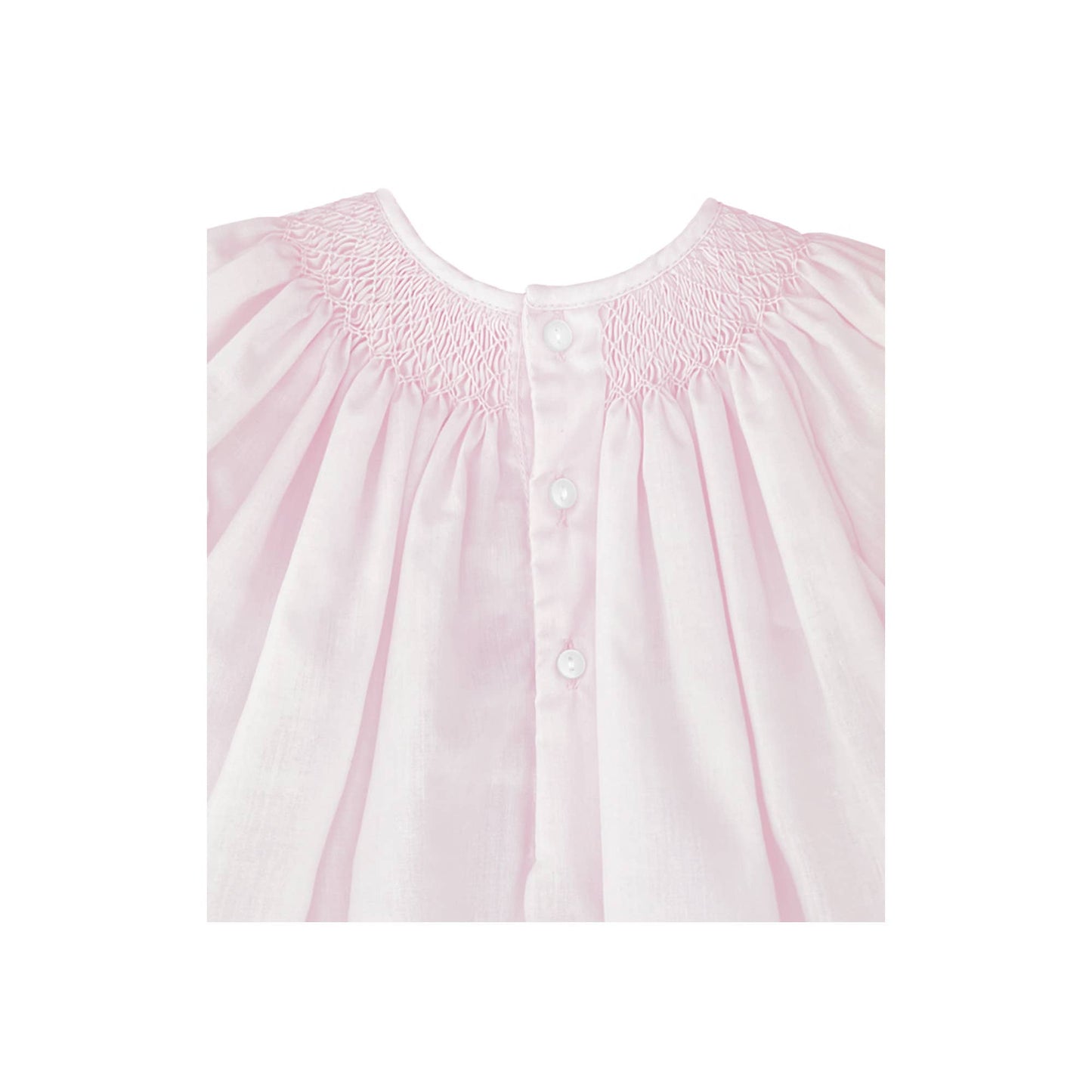 Petit Ami & Zubels - Smocked Daygown with Raglan Embroidery