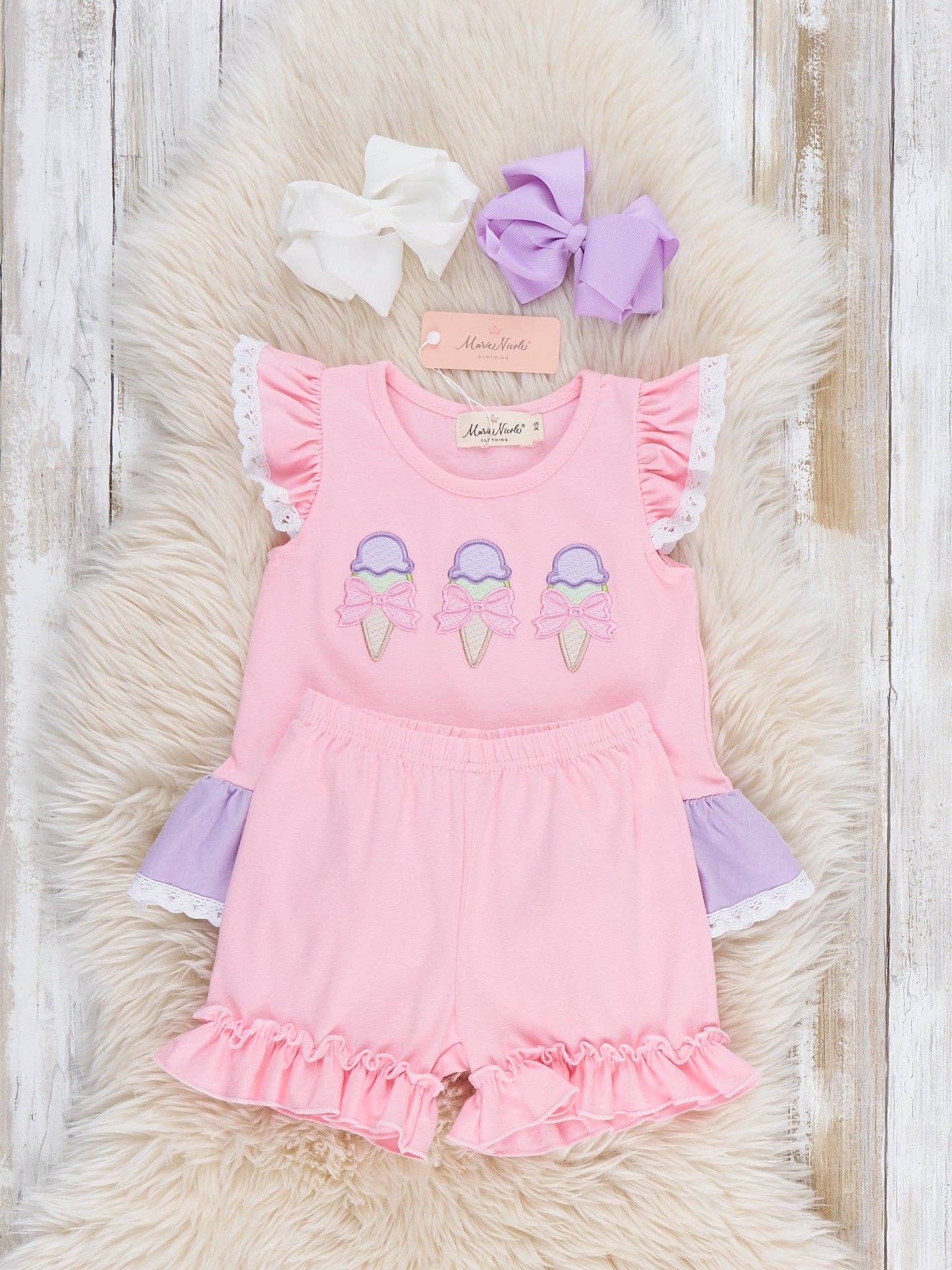 Sweet Scoops Short Set (Girl)