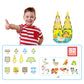 PicassoTiles - PicassoTiles 52pc Farm Theme Magnetic Tile Building Set