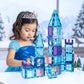 PicassoTiles - PicassoTiles 72pc Ice Castle Magnetic Tile Building Set