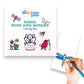 A Brighter Year - 50 Pages Birds Bugs and Botany Mini Coloring Book for Adults