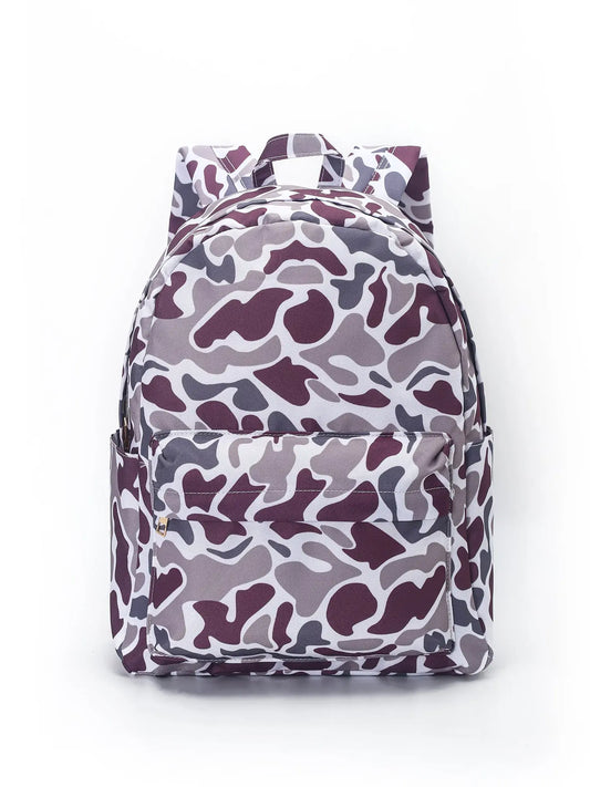 Old School Camo back pack