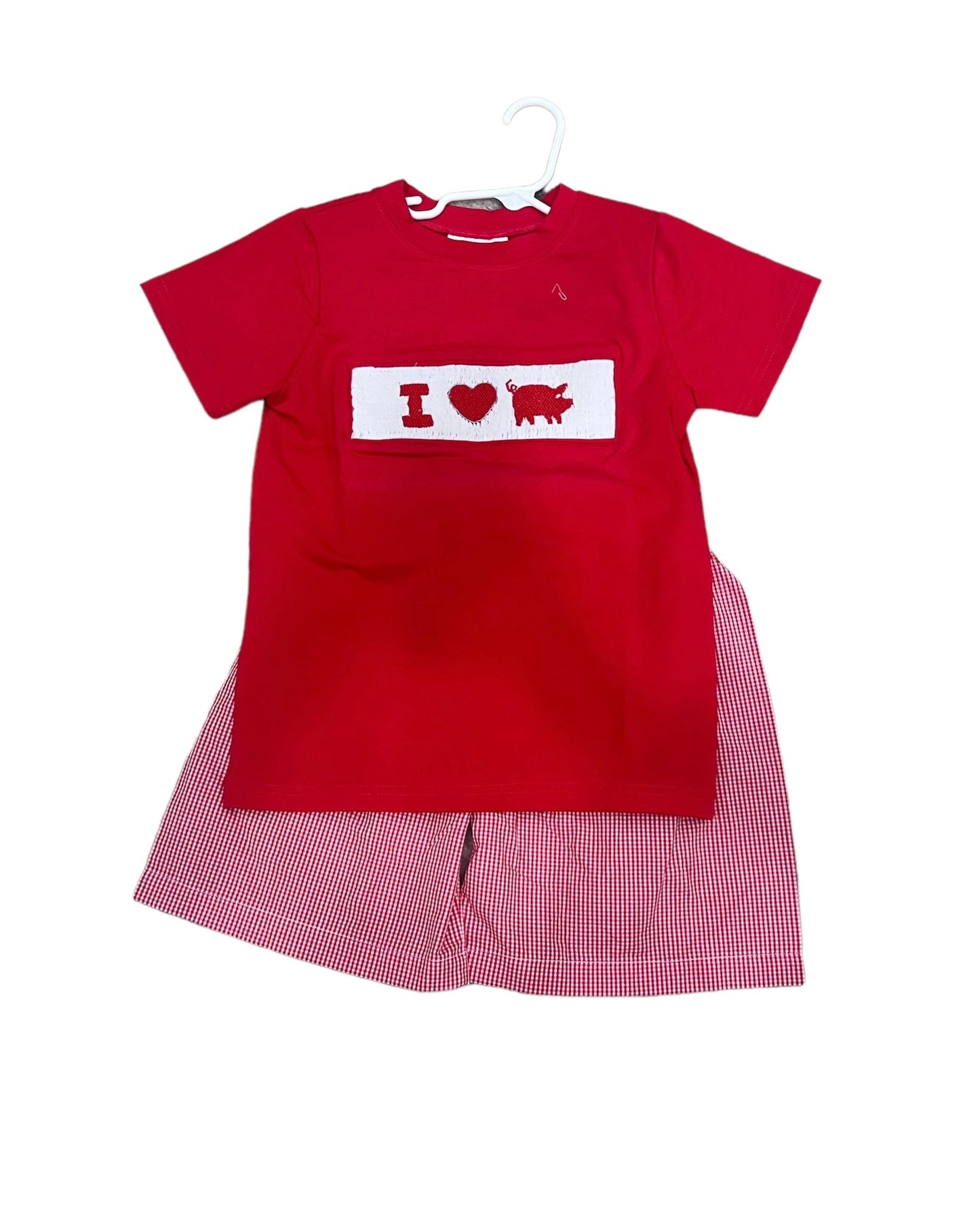 AR Boys Smocked Short Set